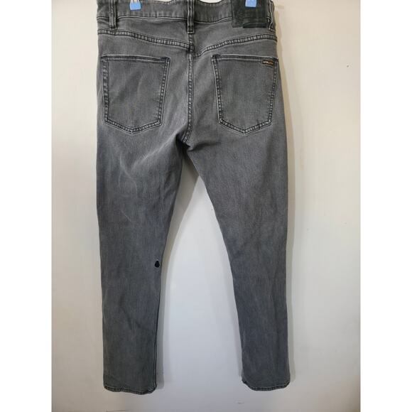 Volcom Vorta Slim Straight Jeans – Gray – Men’s 32 x 31 - Picture 3 of 14